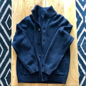 Navy Blue Cardigan
